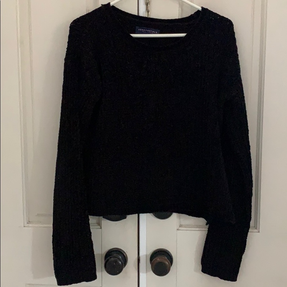 Aeropostale black sweater